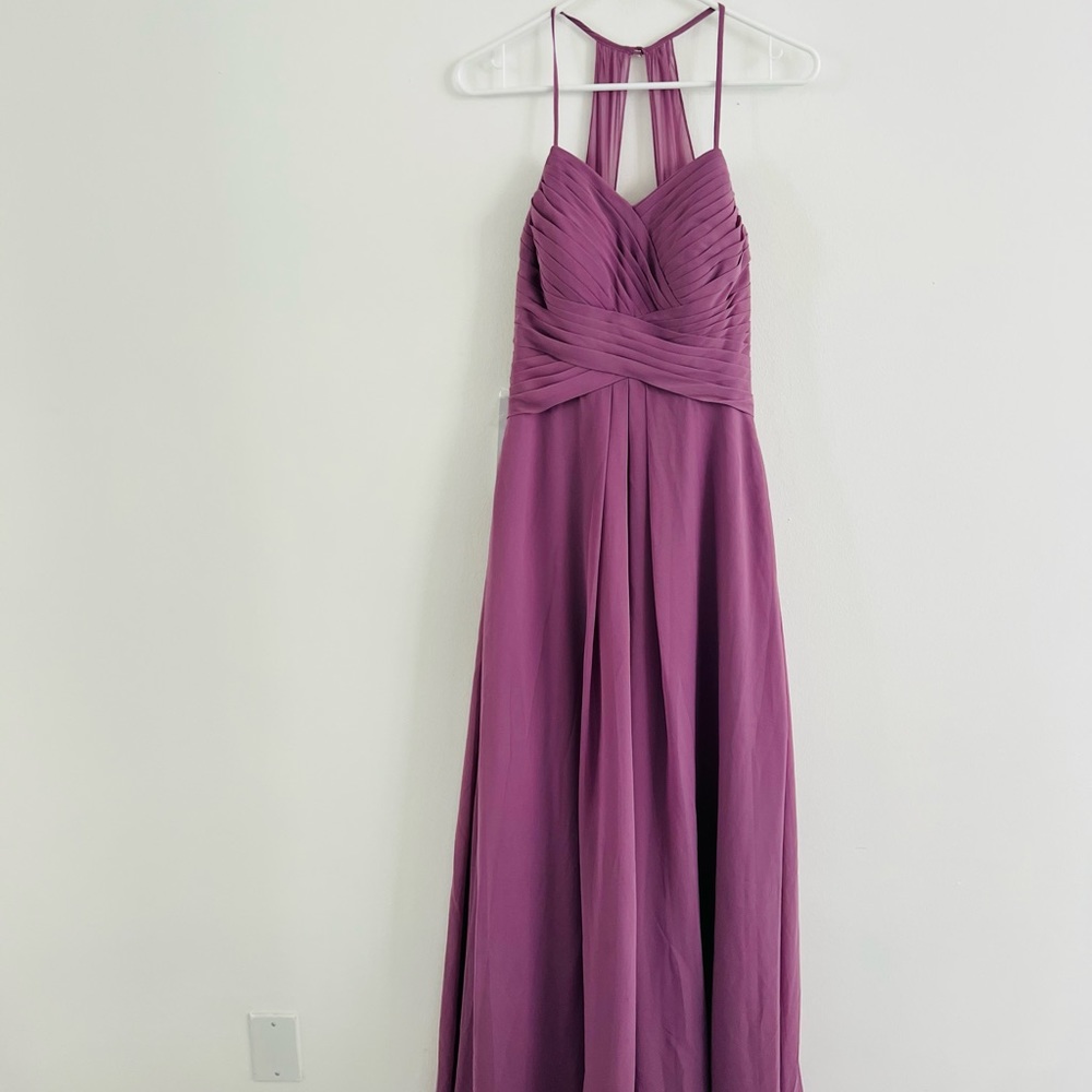 NWT Azazie Cecilia Wisteria Bridesmaid Gown A4